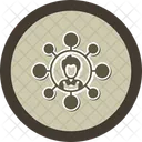 Remote Access Remote Working Access Icon