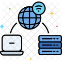 Remote Connectivity Global Network Remote Connection Icon