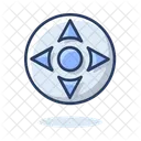 Remote Button Move Icon