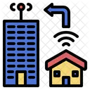 Remote Working Office Icon