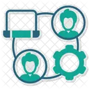Remote Job Remote Working Remote Work Telecommuting Job Virtual Job Work From Anywhere Telework Job Icon