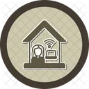 Remote Job Remote Working Remote Work Telecommuting Job Virtual Job Work From Anywhere Telework Job Icon
