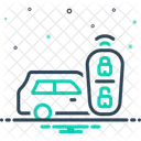 Remote Keyless System Remote Keyless Icon