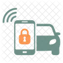 Remote Keyless System Car Car Service Icon