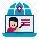 Remote Learning Online Education Online Learning Icon