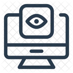 Remote Monitoring Icon - Download in Line Style