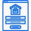 Remote Work Login Freelance Login Briefcase Icon