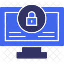 Remote Work Security Virtual Security Online Safety Icon
