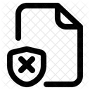 Remove File Shield Icon