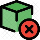 Remove 3 D Cube  Icon