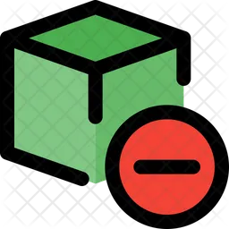 Remove 3 D Printing  Icon