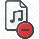 Remove File Audio Icon