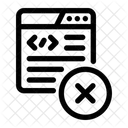 Remove Coding Delete Icon