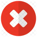 Remove Cross Red Icon