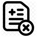 Remove File Erase Icon