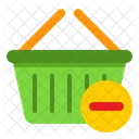 Remove Basket Remove Item From Basket Basket Icon