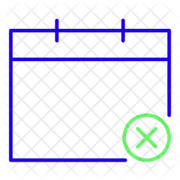Remove calendar  Icon