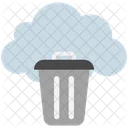 Cloud Computing Trash Icon