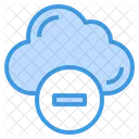 Remove cloud storage  Icon
