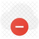 Remove Cloud Minus Icon