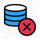 Cancel Delete Database Icon