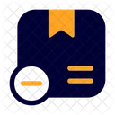 Delete Package Package Shipping And Delivery Icon