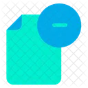Remove Document File Icon