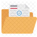 Remove Document Document Folder File Icon