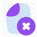 Remove Document Delete Close Icon