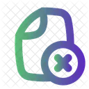 Remove Document Delete Close Icon