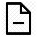 Remove Document Icon