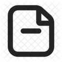Remove Document Icon