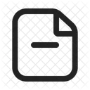 Remove Document Icon