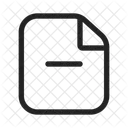 Remove Document Icon