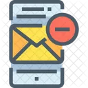 Email Mobile Remove Icon