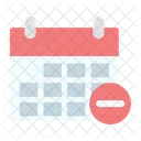 Remove Event Remove Schedule Delete Event Icon