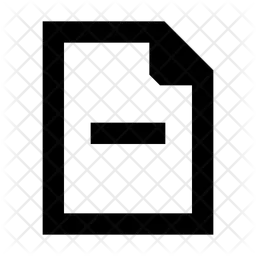 Remove File  Icon