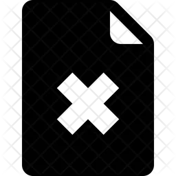 Remove file  Icon