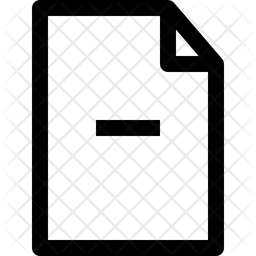 Remove File  Icon