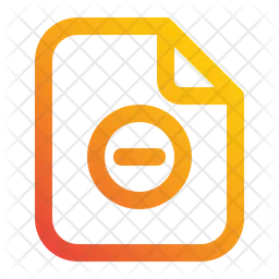 Remove File  Icon