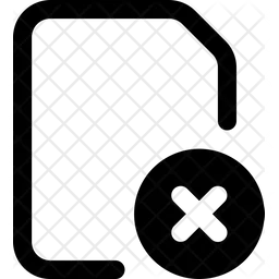 Remove File  Icon