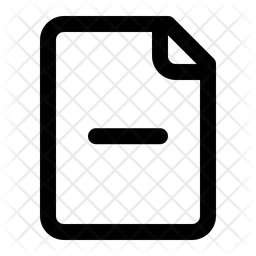 Remove File  Icon