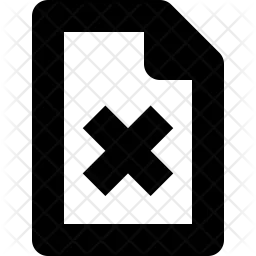 Remove File  Icon