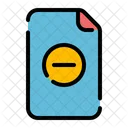 Remove File Files And Folders Ui Icon