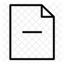 Remove file  Icon