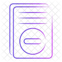 Remove File Delete File Document Icon