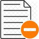 Remove File Delete Erase Icon