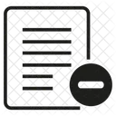 Remove File  Icon