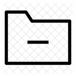 Remove folder  Icon