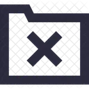 Delete Folder Remove Icon